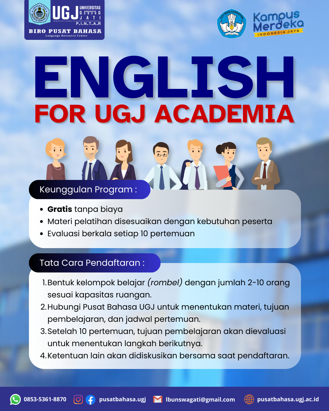 English for UGJ Executives